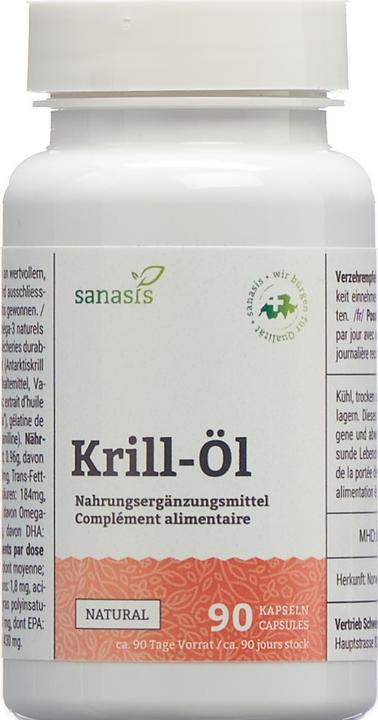 Produktbild Sanasis Krill-Öl (90 Caps) (90 Stück, Kapseln, 93 g)