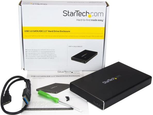 Actual product image StarTech USB 3.0 IDE / SATA ENCLOSURE (2.5")