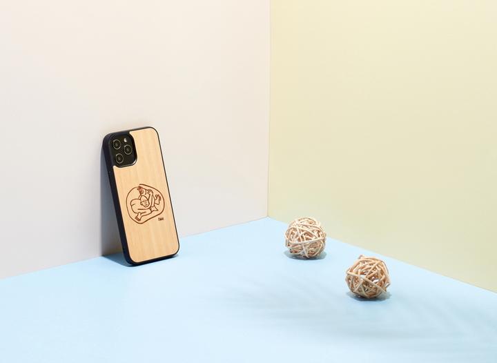 Image du produit Man.Wand &WOOD étui pour iPhone 12/12 Pro enfant avec poisson (Apple iPhone 12, Realme 12 Pro+)