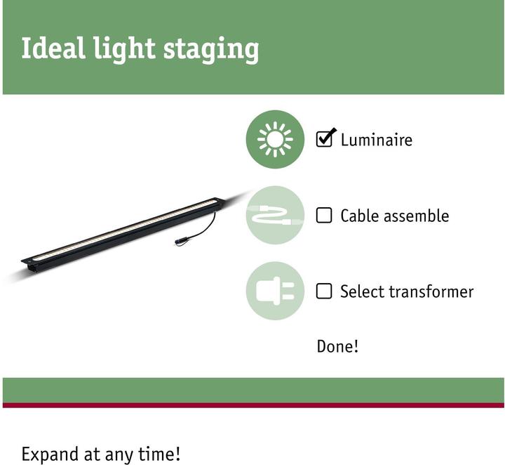 Image du produit Paulmann Plug & Shine (875 lm, IP67)