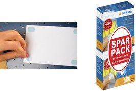 Actual product image HERMA Photo adhesive double pack 2x500 pieces Sparpack