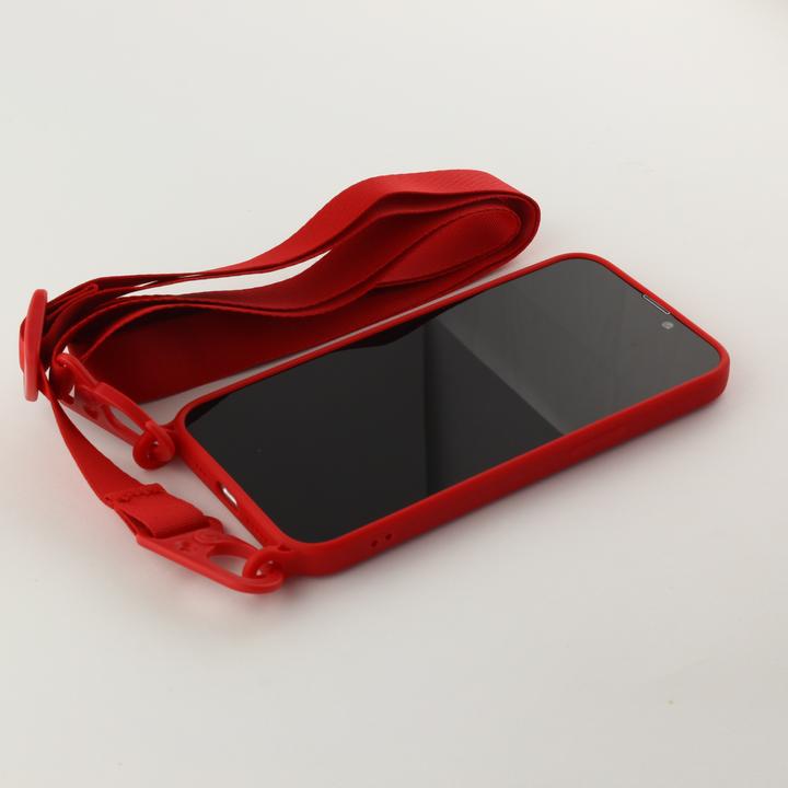 Actual product image PhoneLook Coque Silicone avec lanière et crochet (Apple iPhone 13 Pro)