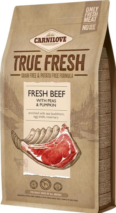 Produktbild Carnilove True Fresh Beef Trockenfutter für Hunde 1,4 kg (Adult, 1 Stk., 1400 g)