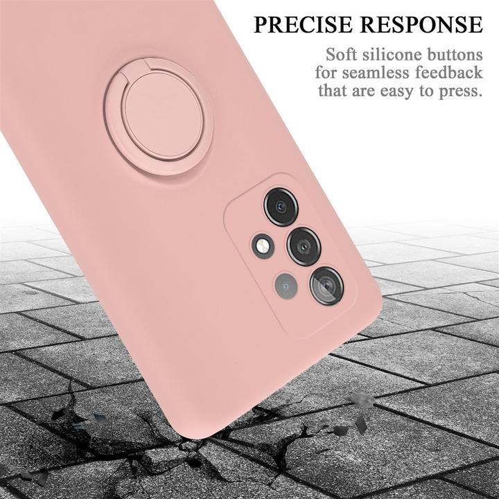 Actual product image Cadorabo TPU Liquid Ring Silicone Case Cover (Samsung Galaxy A52, Samsung Galaxy A52 5G, Samsung Galaxy A52s 5G)
