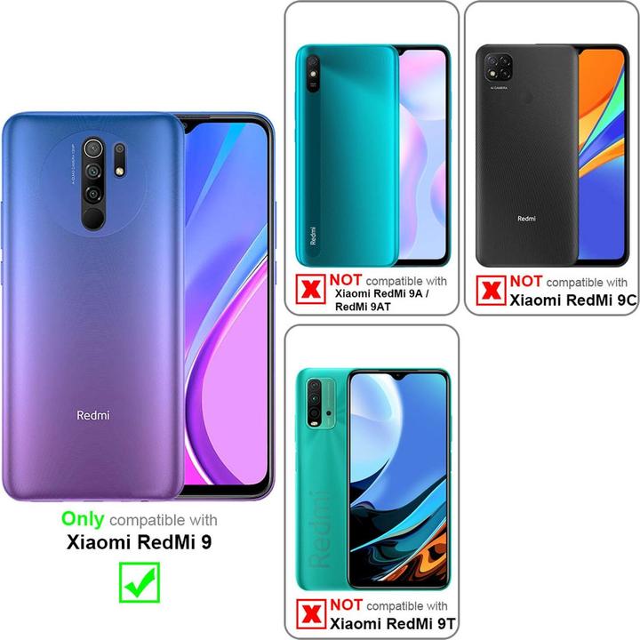 Actual product image Cadorabo Hybrid Matt Cover (Xiaomi Redmi 9)