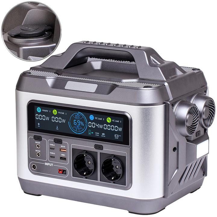 Revolt Station d'alimentation & générateur solaire de 1120 Wh (1.12 Wh, 14.50 kg)