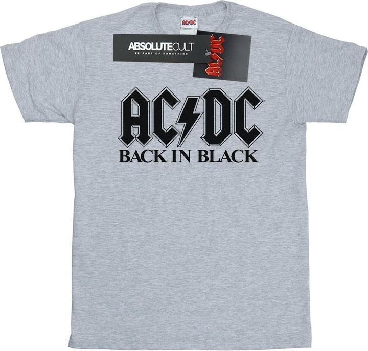 Immagine prodotto AC/DC Back in Black Logo Maglietta Uomo (S)