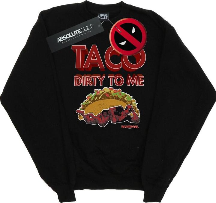Image du produit - Sweat DEADPOOL TACO DIRTY TO ME - Femme (XL)