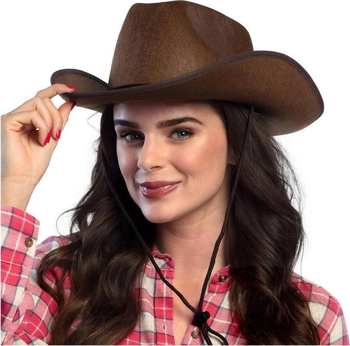 Image du produit Boland Chapeau de cowboy marron