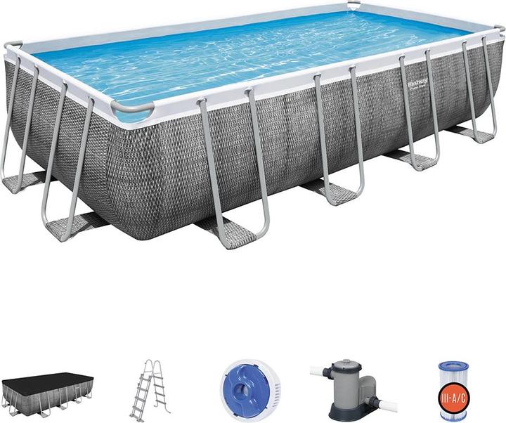 Produktbild Bestway Power Steel Frame Pool (549 x 274 x 122 cm)
