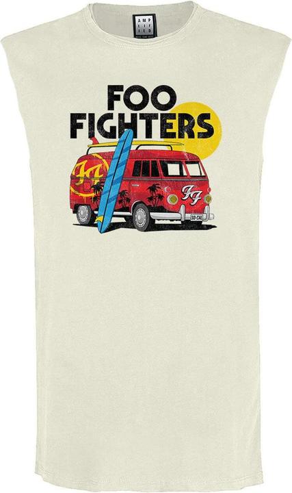 Actual product image Amplified Mens Camper Van Foo Fighters Tank Top (L)