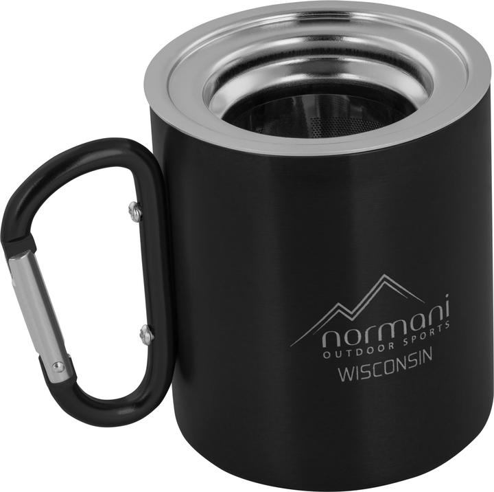 Actual product image Normani Campingtasse „Wisconsin“ mit Teesieb „Delaware“ - 9743