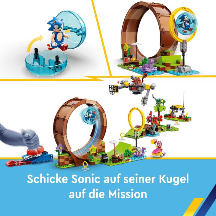 Produktbild LEGO Sonics Looping-Challenge in der Green Hill Zone (76994, LEGO Sonic)