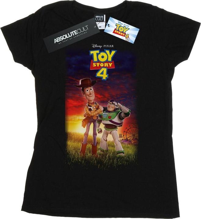 Immagine prodotto Disney Toy Story 4 Buzz And Woody Poster Maglietta Donna (XL)