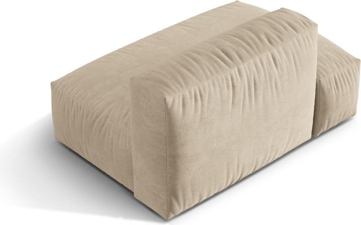 Actual product image Micadoni Modular Left Open Corner Sofa, "Martina", 1 Seat, 133x106x75 Made in Europe (Corner sofa)