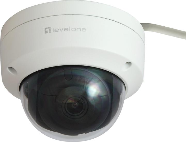 LevelOne IPCam FCS-3403 Dome Out 4MP H.265 IR 9W PoE
