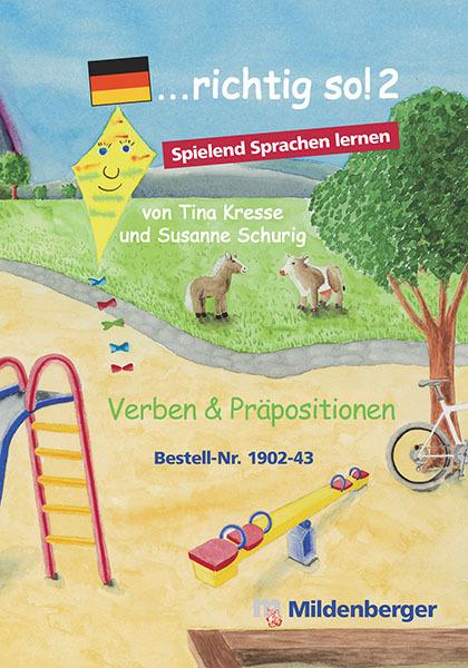 Produktbild richtig so!, Spielend Sprachen lernen (Spiel). Tl.2 (Tina Kresse, Susanne Schurig, 2020)