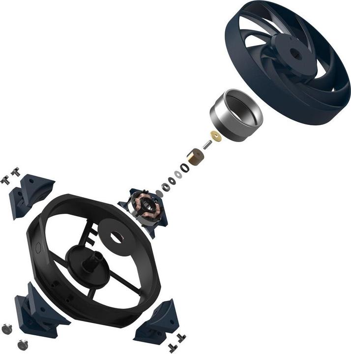 Immagine prodotto Cooler Master Ventilatore MOBIUS 120 OC PWM (120 mm, 1 x)