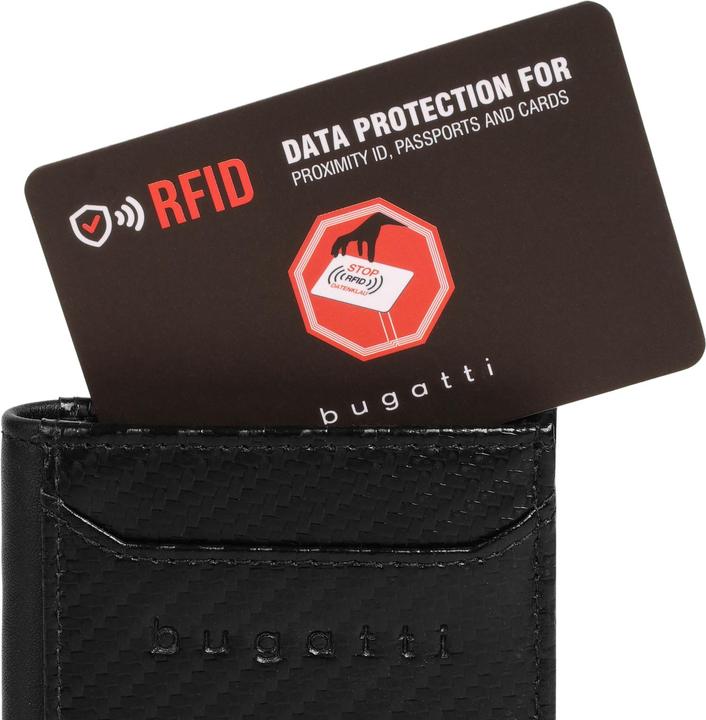 Actual product image Bugatti Secure Slim - RFID credit card holder