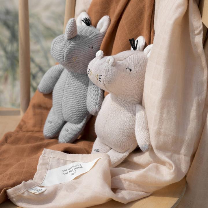 Produktbild Baby Bello Holly das Nilpferd Kuscheltier (20 cm)