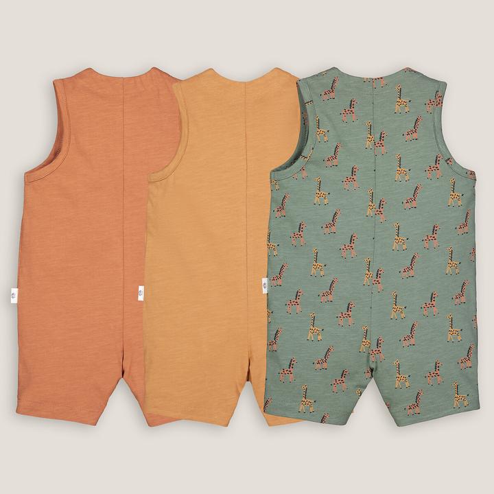 La Redoute Collections 3-pack of short overalls (86)