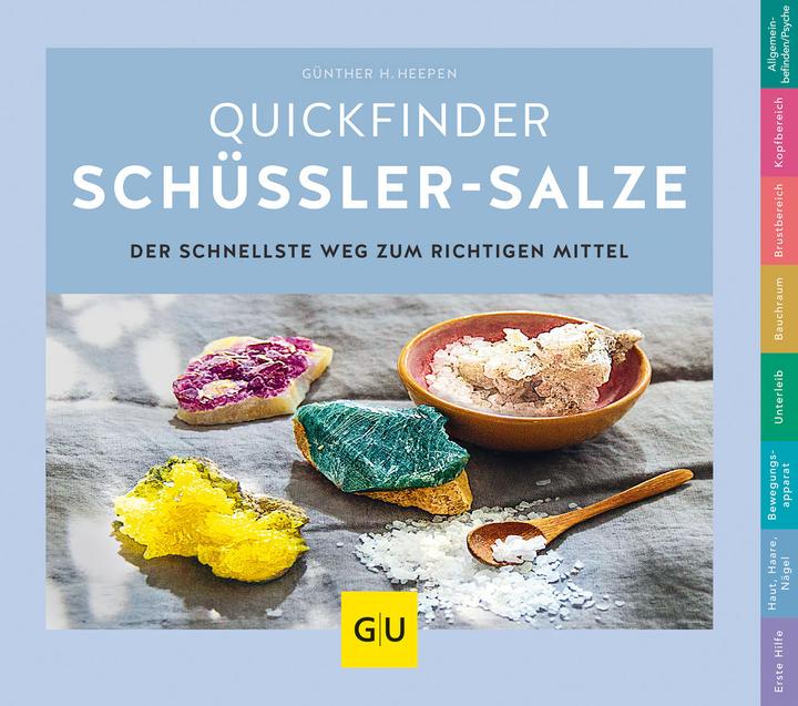 Immagine prodotto Schüssler-Salze, Quickfinder (Tedesco, Guenther H. Heepen, 2018)