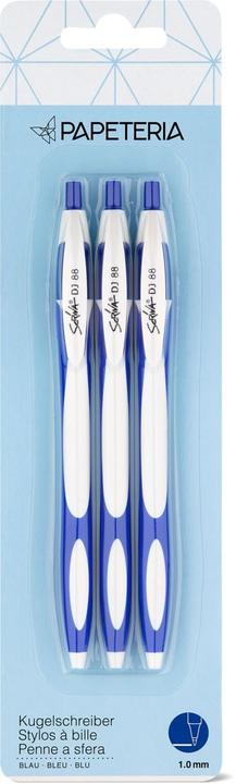 Produktbild Papeteria Kugelschreiber (Blau, 3 x)
