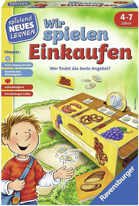 Actual product image Ravensburger We play shopping (German)