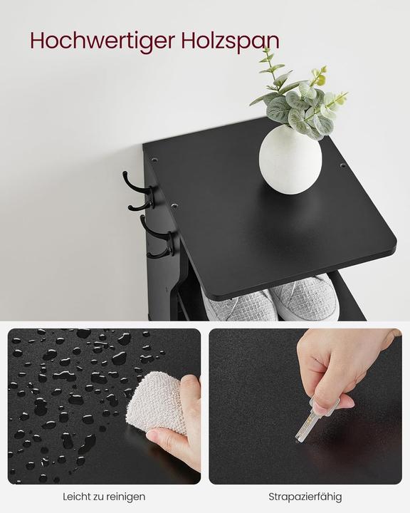 Immagine prodotto Vasagle Portascarpe (26,5 x 30 x 110,5 cm)