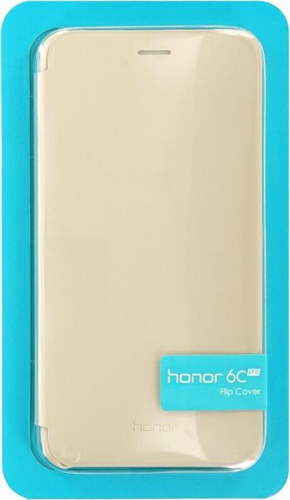 Actual product image Huawei Honor Flip Cover for Honor 6C Pro Gold (Honor 6C Pro)