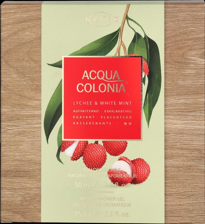 Produktbild Acqua Colonia 4711 Acqua Colonia Lychee & White Mint Set (Eau de Toilette, 125 ml)