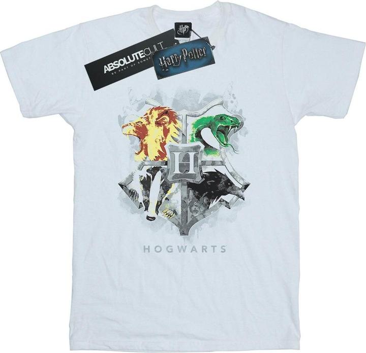 Immagine prodotto Hogwarts Painted Crest Maglietta Ampia Donna (M)
