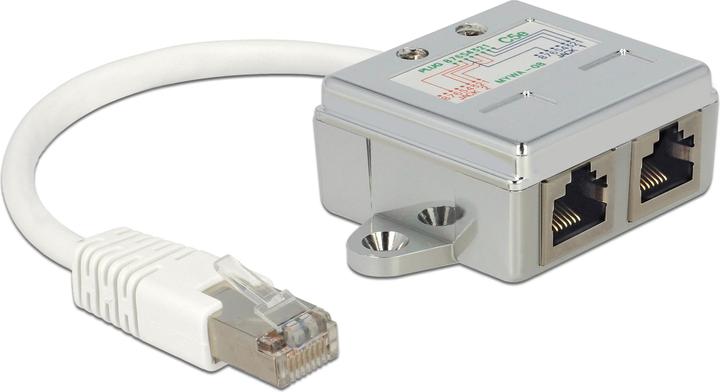Produktbild Delock RJ45 LAN-Anschlussverdoppler (RJ45, RJ45 (2x))