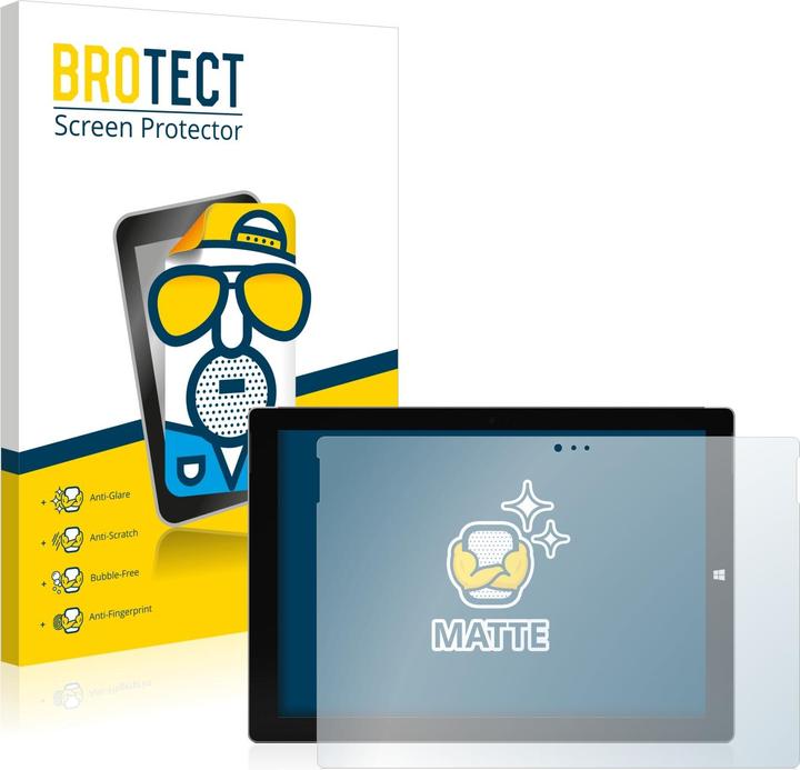Actual product image BROTECT Anti-glare screen protector matt (2 Piece, Surface Pro 3)