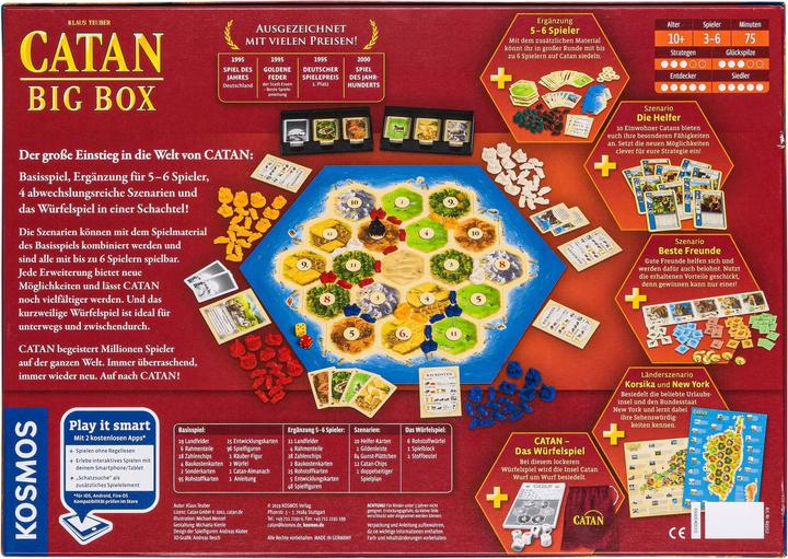 Actual product image Kosmos Catan Big Box (German)
