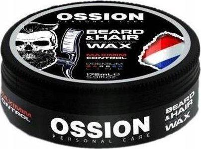 Image du produit Morfose Ossion Barber Matte Wax For Hair And Beard 175Ml (Gel coiffant, 175 ml)