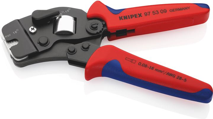 Actual product image Knipex Self-Adjusting Crimping Pliers for wire ferrules (190 mm)