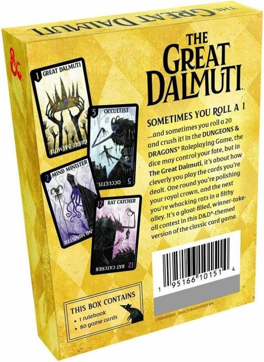 Productafbeelding Wizards of the Coast De grote Dalmuti: Dungeons & Dragons (Engels)