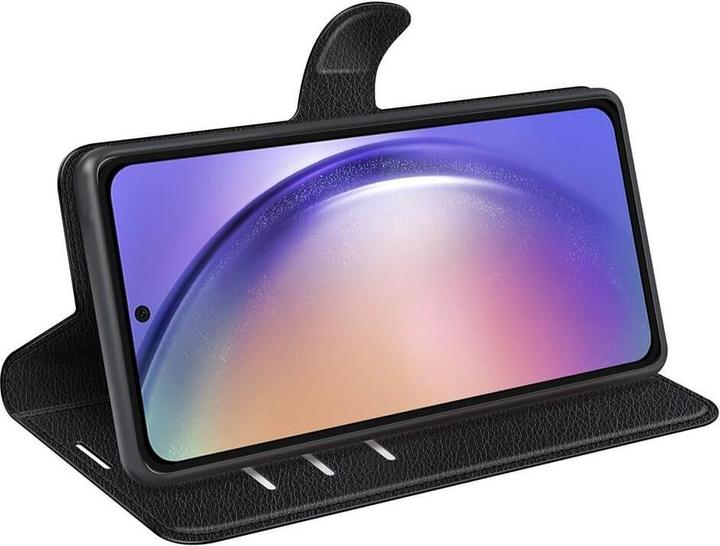 Actual product image Cover-Discount Galaxy A55 - Leather case cover black (Samsung Galaxy A55)