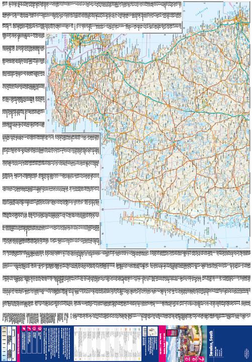 Immagine prodotto Mappa Svezia Sud 1 : 500 000 500000