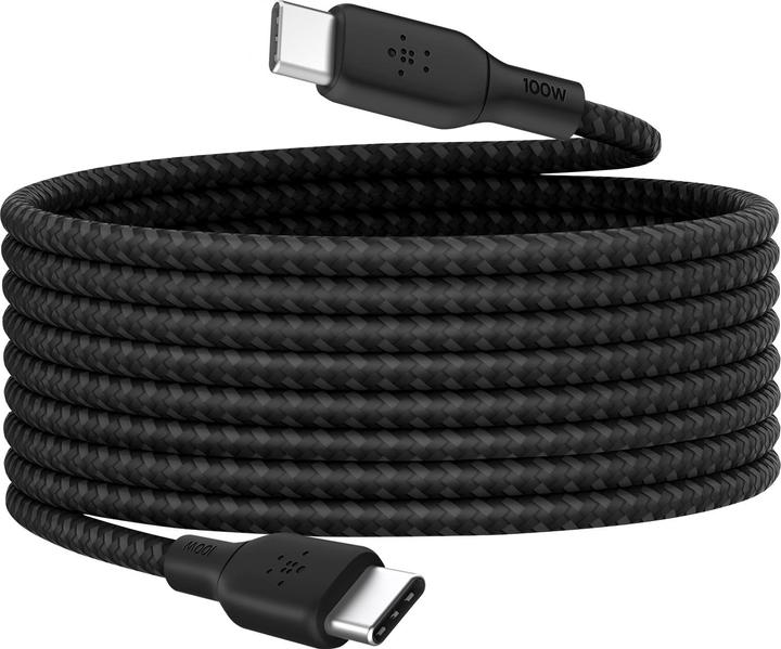 Actual product image Belkin USB C — USB C (3 m, USB 2.0, 100 W)