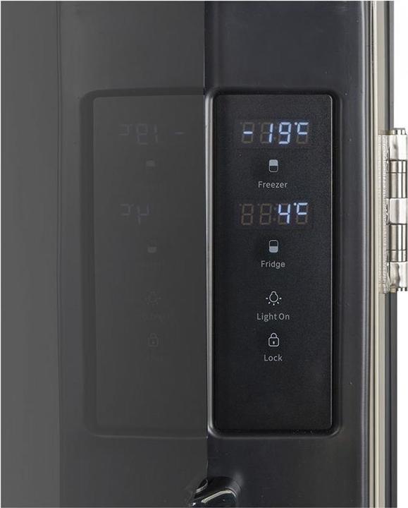 Produktbild Kibernetik Retro Getränkekühlschrank RKS149 schwarz (168 l)