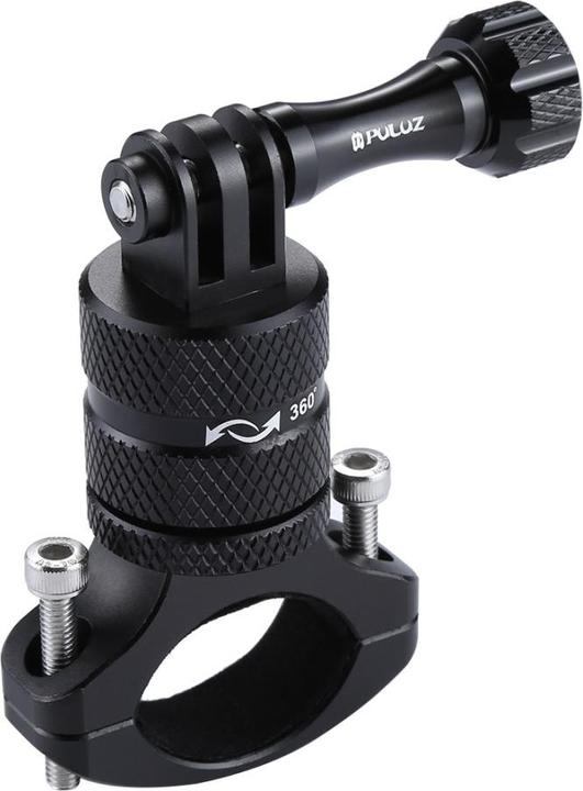 Puluz GoPro Aluminium Bike Halterung (Hero 9 Black, Hero 8 Black, Hero 7, Hero 10 Black, Hero 11 Black, Hero 12 Black, Hero 13 Black)