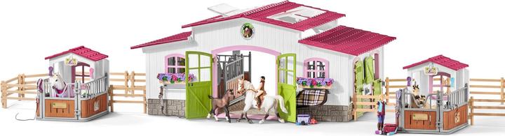 Produktbild Schleich Pferdebox mit arabischen Pferde und Begleiter