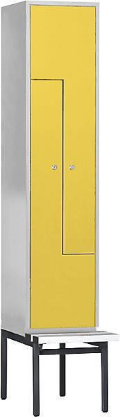 Image du produit Vestiaire Z avec banc (40 cm, 214 cm)