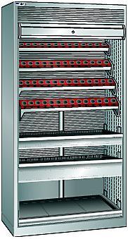 Actual product image Lista CNC cabinet with roller shutter (103.80 cm, 195 cm)