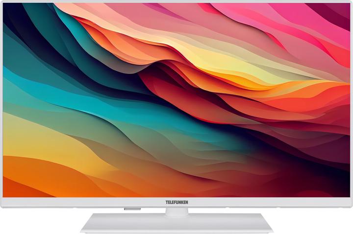 Telefunken XF32N750M-W Fernseher 32 Zoll Full HD LED TV mit Triple-Tuner, weiss (32", LED, Full HD, 2024)