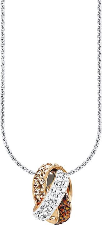 Amor Halskette (Swarovski Kristall, Silber)