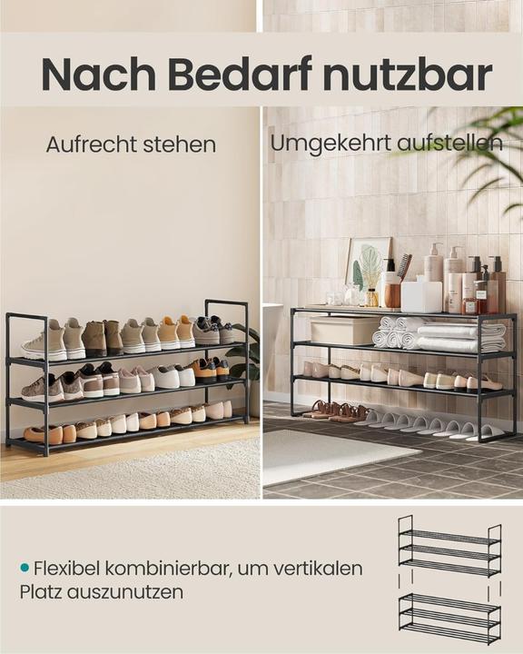Actual product image Songmics Shoe rack (116 x 30 x 55 cm)