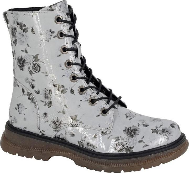 Cipriata Stiefeletten Annetta Floral GlanzPU